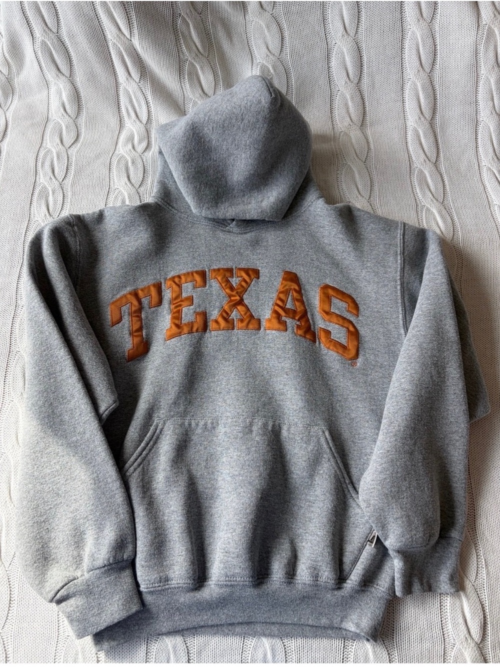 Gray Vintage University of Texas Longhorns hoodie